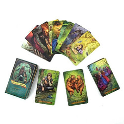 Universal Les cartes magiques, la magie de la forêt, la lecture, le destin, le tarot, 78 cartes, jeux de table. pas cher