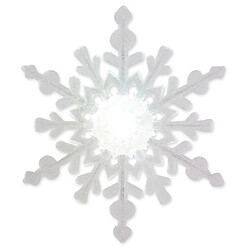 Totalcadeau Flocon de neige à LED, multicoulor lumineux Flocon de neige à LED, multicoulor lumineux pas cher