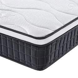 Acheter vidaXL Matelas à ressorts bonnell moyen 90x190 cm