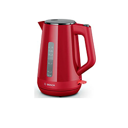 Bouilloire électrique 1.7l 2400w rouge - TWK1M124 - BOSCH 