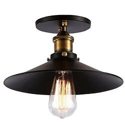 Stoex Plafonnier Industriel Vintage 26cm Lampe de Plafond Rétro Suspension Chambre Couloir Bar 