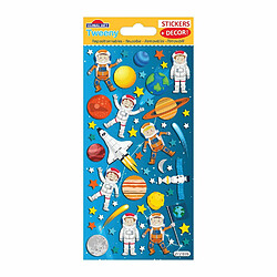 Youdoit Scène à décorer pour enfants - Explorons l'espace ! - Stickers Puffies