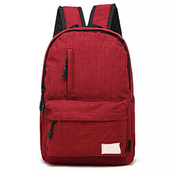 Yonis Sac à Dos Universel pour PC Portable Sac à Dos PC Ordinateur Portable Universel Haute Qualité pour Etudiants Rouge YONIS