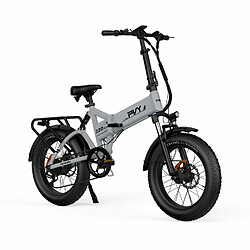 Vélo Électrique PVY Z20 Plus 1000 - Moteur 250W Batterie 48V16.5AH Freins à Disque Hydrauliques Autonomie 120KM - Gris