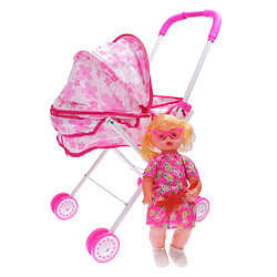 Acheter Berceau Bébé Lit de Poupée et Poussette Pour 9 "-11" Reborn Poupée Fille Jouets Enfants