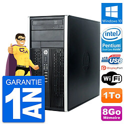 PC Tour HP Compaq Pro 6300 CMT Intel G630 RAM 8Go Disque Dur 1To Windows 10 Wifi · Occasion 