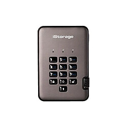 iStorage IS-DAP2-256-2000-C-G Disque dur externe 2 To