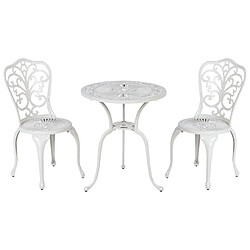 Ensemble table & chaises Beliani