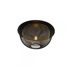 Searchlight Plafonnier Honeycomb Acier Or 1 ampoule 21cm