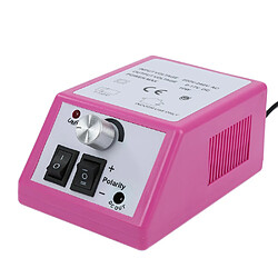 Jeobest Ponceuse à Ongles Electrique Machine Set de manucure et de pédicure rose