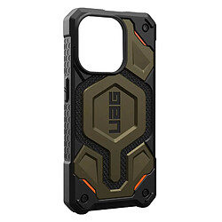 Coque UAG pour iPhone 15 Pro Max MagSafe Anti-chutes Monarch Pro Vert Aramide