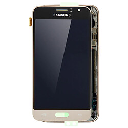 Ecran LCD + Vitre Tactile Original Samsung Galaxy J1 2016 - Doré