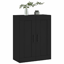 Acheter Maison Chic Armoire murale,Meuble de Rangement pour salon,cuisine noir 69,5x34x90 cm bois d'ingénierie -MN16340