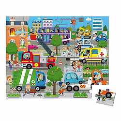 Puzzle enfant 36 pièces City - Janod