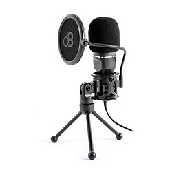 Dynabass Microphone Studio à Condensateur Avec Directivité Cardioïde Mic250 