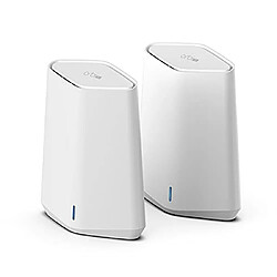 Netgear Orbi Pro WiFi 6 Mini AX1800 Sys Orbi Pro WiFi 6 Mini Dual-Band AX1800 System 2-Set 1x SXR30 1x SXS30 NETGEAR Orbi Pro WiFi 6 Mini AX1800 Sys Orbi Pro WiFi 6 Mini Dual-Band AX1800 System 2-Set 1x SXR30 1x SXS30