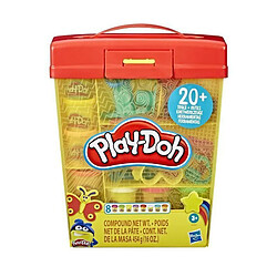 Play-Doh - Super Boite a accessoires et 5 pots de pate a modeler de 56g chacun 