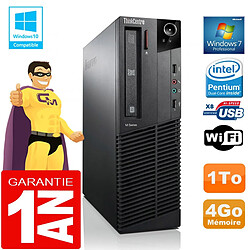 PC Lenovo M92p SFF Intel G630 Ram 4Go Disque 1 To Graveur DVD Wifi W7 · Occasion 