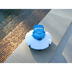 Robot de piscine sur batterie Frisbee bleu - Bestway pas cher