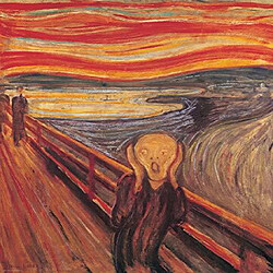 Eurographics The Scream par Edvard Munch Puzzle (1000 piAces), (ModAle : 6000-4489)