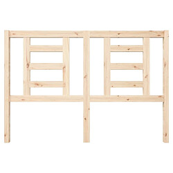 Avis Maison Chic Tête de lit scandinave pour lit adulte,Meuble de chambre 146x4x100 cm Bois massif de pin -MN75253