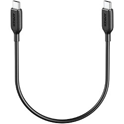 Câble USB C vers USB C,Câble de Charge Rapide Anker Powerline III USB-C vers USB-C (30cm),Charge 60 W Power Delivery PD