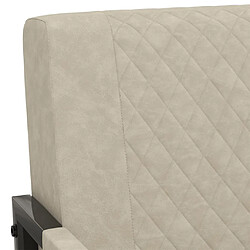 Acheter vidaXL Fauteuil Gris clair Similicuir