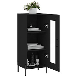 Acheter Maison Chic Buffet,Meuble de Rangement,commode pour salon,Cuisine Noir 34,5x34x90 cm Bois d'ingénierie -MN96862