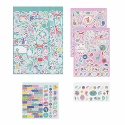 TOGA Kit décoration Folk pour Scrapbooking