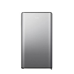 Hisense RR106D4CDF Réfrigérateur Une Porte Contrôle de la Température 82L 220V Verre Trempé Argent