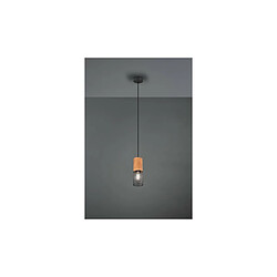 TRIO LIGHTING Suspensions Tosh Noir Mat 1x40W E27 