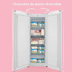 Avis Congélateur Armoire Comfee RCU160WH2(E) 160L - Classe E - Pose libre - 142 x 55 x 55 cm- Blanc