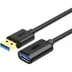 Unitek USB-A - USB-A 2 m Noir (Y-C459GBK)