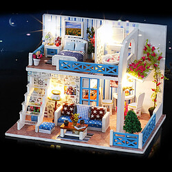 diy assemblage miniature dollhouse modèle kit - le rivage d'helen pas cher