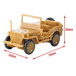 Scène De Jouets De Véhicule Simulé Au 1/48 Faisant 4D Assembler Des Kits De Modèle De Voiture Jaune pas cher