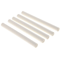 Acheter 5pcs rondes de cire à cacheter bâton de cachet colle pour outils de fête de mariage blanc