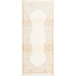 Vidal Tapis de couloir en laine 196x84 beige Darya