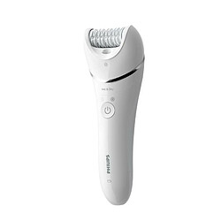 PHILIPS BRE715/00 Epilateur Satinelle Advanced - 5 accessoires - Blanc