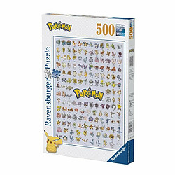 Ravensburger Pokémon - Puzzle Pokédex première génération (500 pièces)