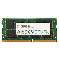 Mémoire RAM V7 V7170008GBS DDR4 DDR4-SDRAM CL15 8 GB 