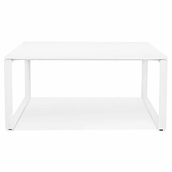 Paris Prix Bureau Design Abigano 140cm Blanc