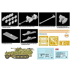 Dragon Maquette Véhicule Sd.kfz.251/7 Ausf.c W/2.8cm Spzb 41 At Gun