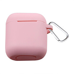 Wewoo Coque Protection Étui en silicone Bluetooth pour écouteurs anti-goutte pour Airpods / Apple (rose) 