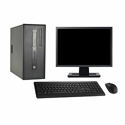 PC Tour HP ProDesk 600 G1 Ecran 22" i5-4570 RAM 16Go Disque 1To Windows 10 Wifi - Occasion