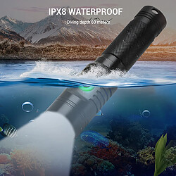 Acheter Lampe De Plongée Sous-marine LED Lampe De Poche étanche Pour Plongée Sous-marine