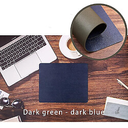 Acheter Universal Mat de souris Mat à double face pour le bureau de souris 21x26cm tapis pour souris kawaii pu cuir imperméable