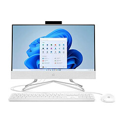 PC de bureau HP All-in-One 22-dd0157nf - 21.5FHD - Intel Celeron J4025 - RAM 8Go DDR4 - 512Go SSD - Windows 11 + Clavier et sour