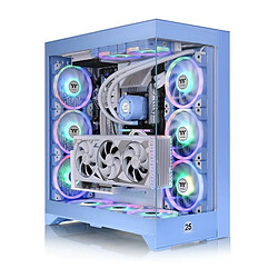 Boîtier ATX semi-tour THERMALTAKE CTE E600 MX HYDRANGEA BLUE Bleu