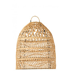 Dansmamaison Abat-Jour Vagues Rotin Naturel Abat-Jour Vagues Rotin Naturel - L 40 x l 40 x H 45 cm