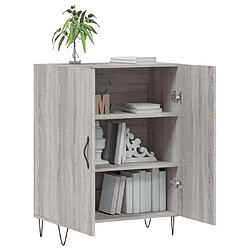 Acheter Maison Chic Buffet,Meuble de Rangement,commode pour salon,Cuisine sonoma gris 69,5x34x90 cm bois d'ingénierie -MN18501